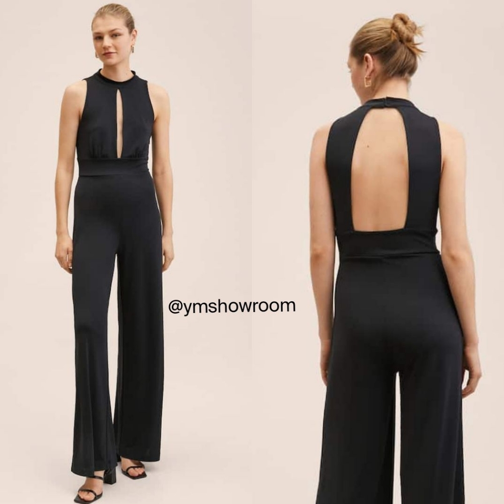 🔥Last 1🔥MANGO Openback jumpsuit